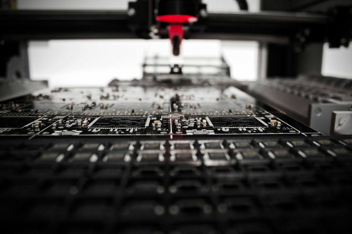 Server hardware being assembled and tested at a YOT LTD facility